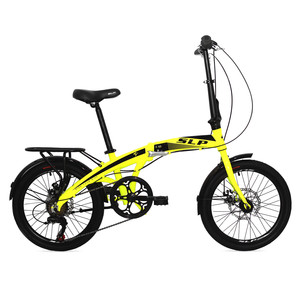 Biciclita Slp Urbana R20 Plegable Aluminio F-50 Amarilla